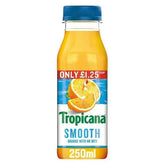 Tropicana Smooth Orange No Bits 250ml (Case of 8)  Adomoo
